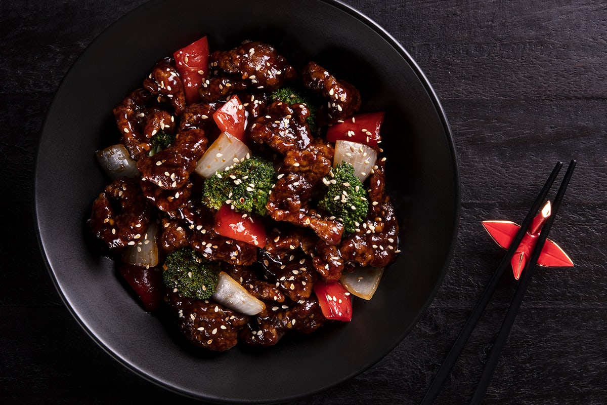 Order Sesame Beef food online from P.F. Chang To Go store, Irving on bringmethat.com