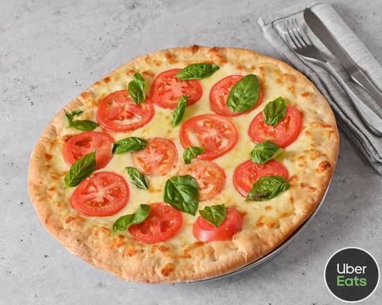 Order Fresh Tomato and Basil Pizza food online from Moncheese Pizza store, Surfside on bringmethat.com