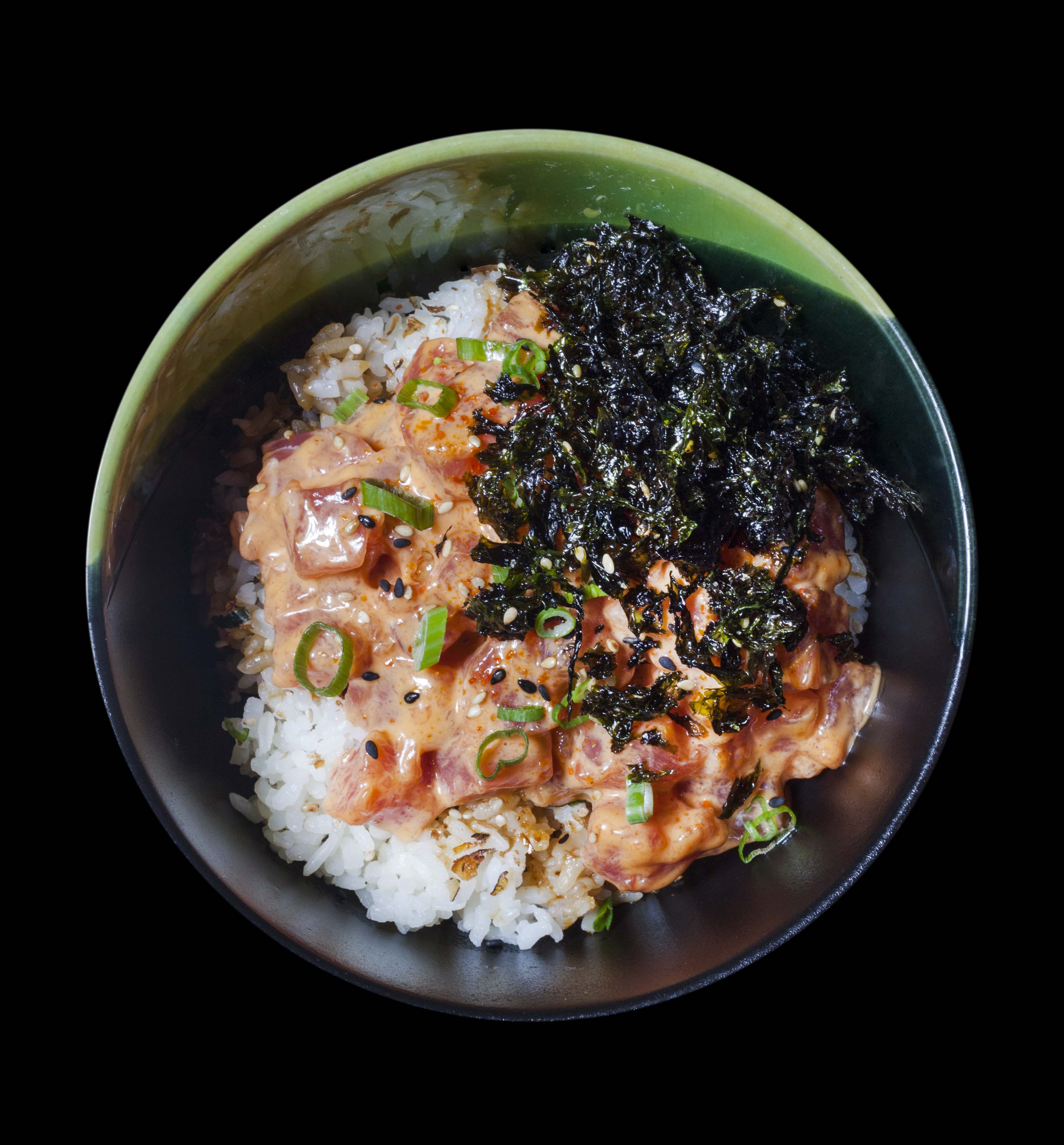 Order Spicy Cat Rice food online from Strings Ramen- Aurora store, Aurora on bringmethat.com