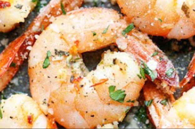Order Garlic Parmesan Shrimps food online from Kelly Fire House Wings store, Jamaica on bringmethat.com