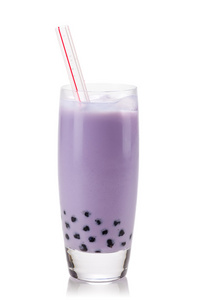 Order Ice Taro Pearl Milk Tea food online from Rising Sun Chinese Food store, Foothill Ranch on bringmethat.com