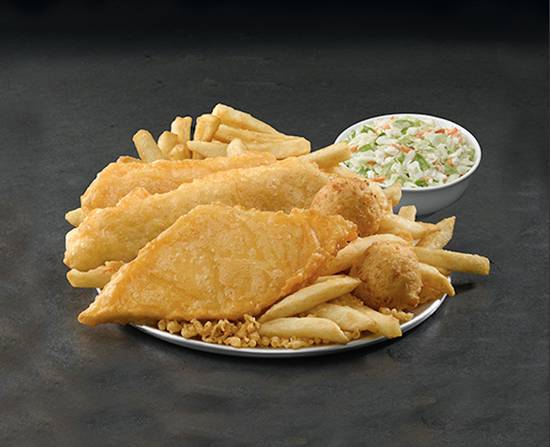 Order Fish & 2 Chicken Meal food online from Long John Silver store, Texarkana on bringmethat.com