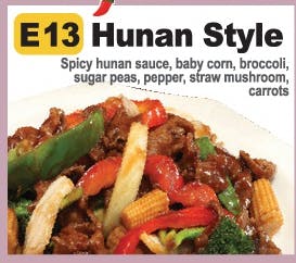 Order E13. Hunan Style food online from Asian Pot Express store, Lewisville on bringmethat.com