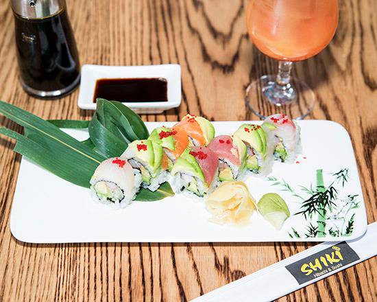 Order Rainbow Roll food online from Shiki store, Stamford on bringmethat.com