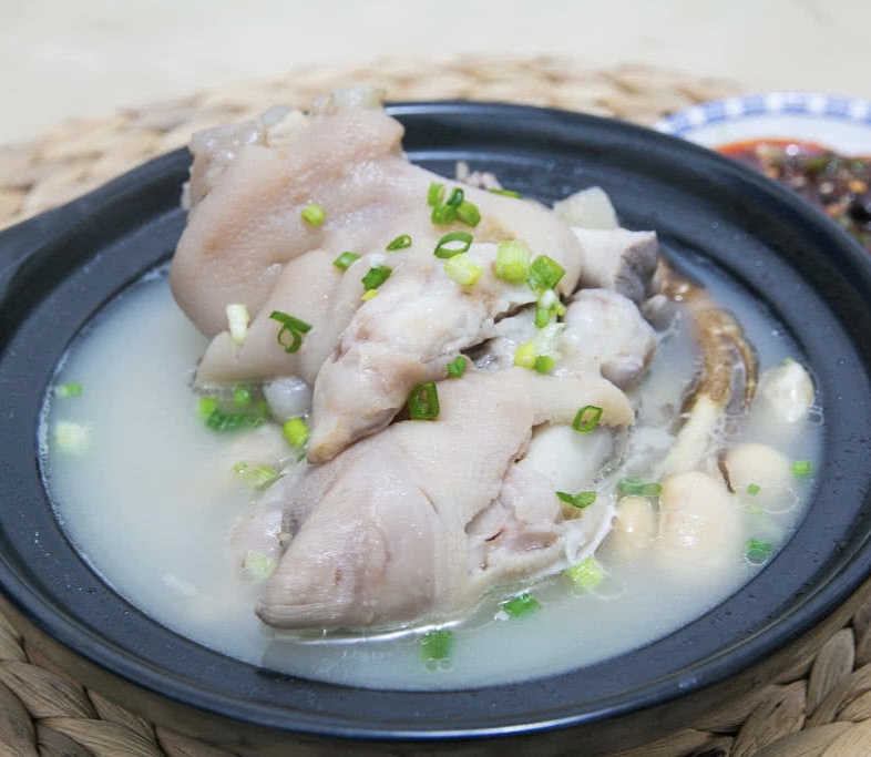 Order Snow Peas with Pig Feet Soup 雪豆蹄花汤 food online from Grand Sichuan store, Jersey City on bringmethat.com