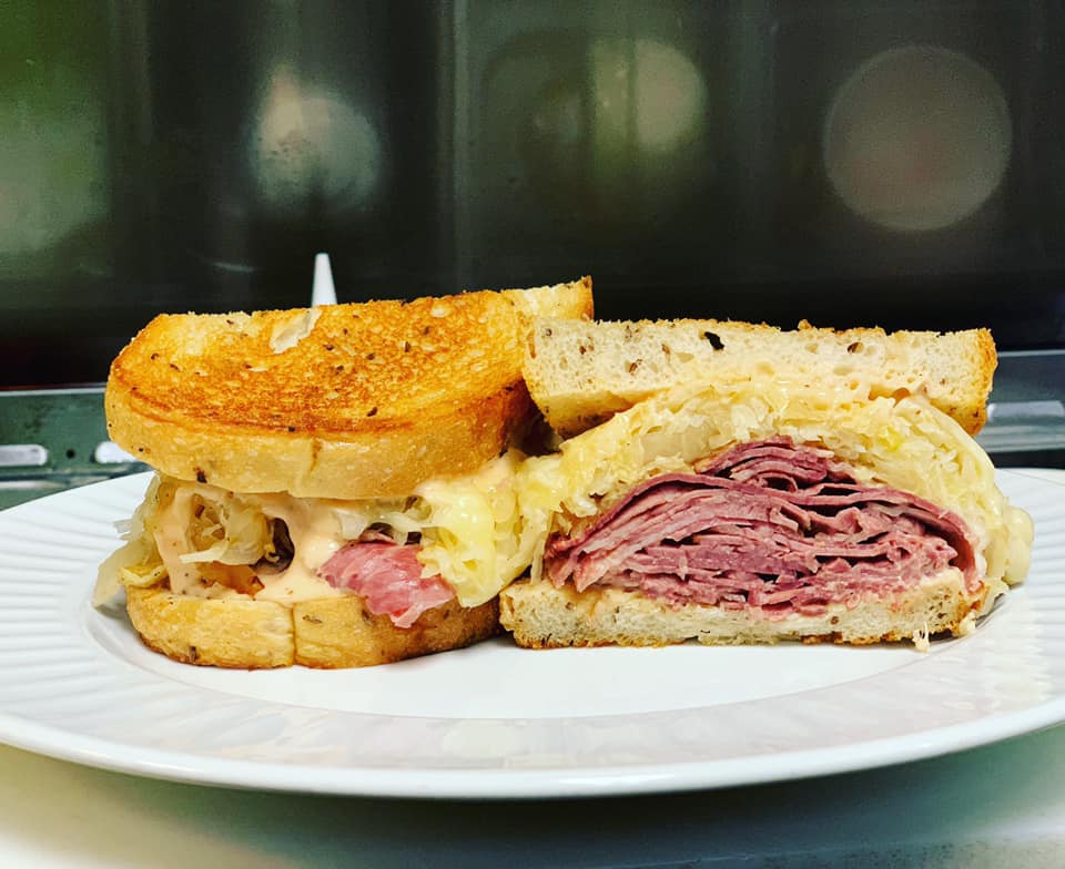 Order Pastrami Sandwich food online from Mannequin Pis store, Olney on bringmethat.com