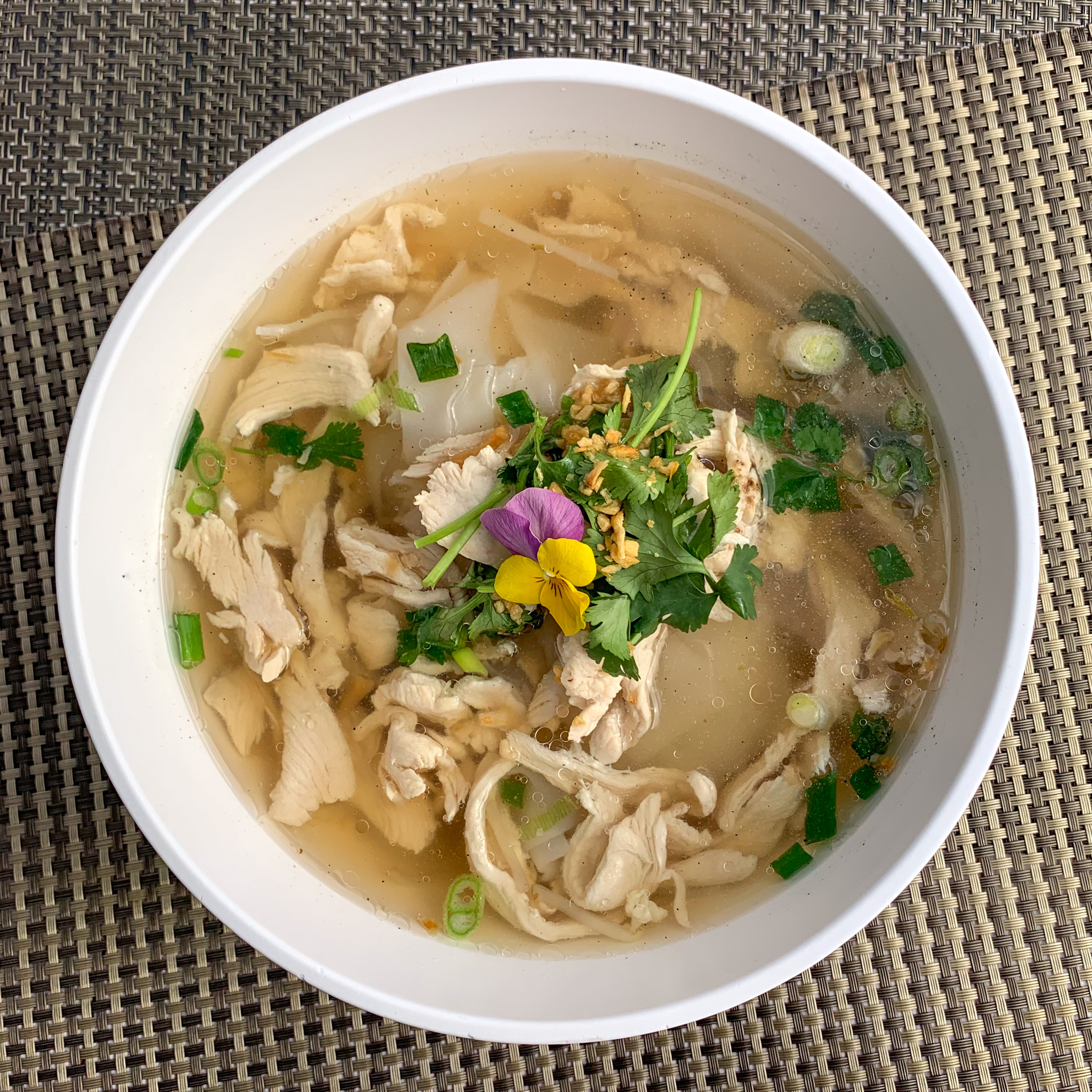 Order Chicken Noodle Soup food online from Panna Thai Restaurant store, Las Vegas on bringmethat.com