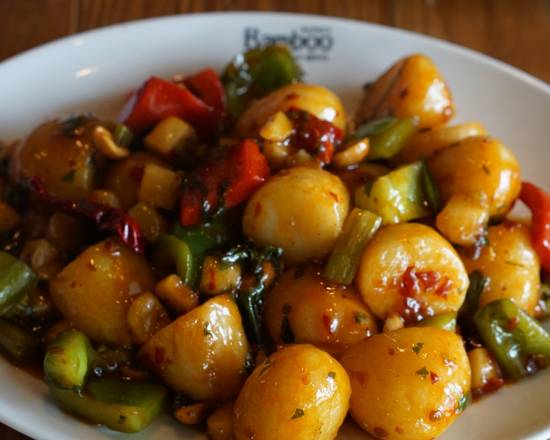 Order Kung Pao Potatoes food online from Inchin Bamboo Garden store, North Olmsted on bringmethat.com