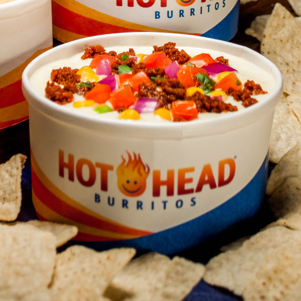 Order Custom Queso food online from Hot Head Burritos store, Kettering on bringmethat.com