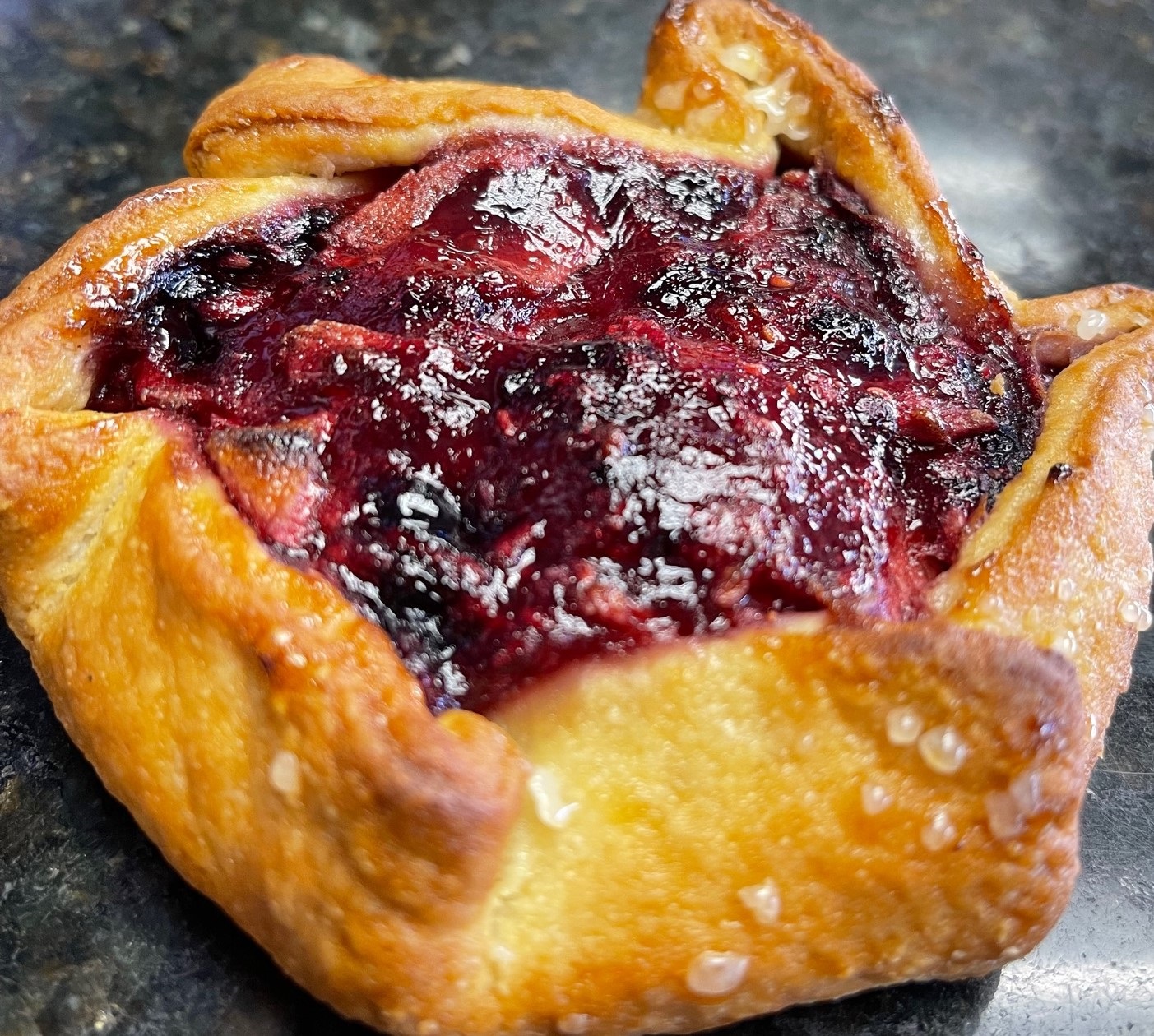 Order Baked Berry Tart food online from Ameci Pizza & Pasta store, Thousand Oaks on bringmethat.com