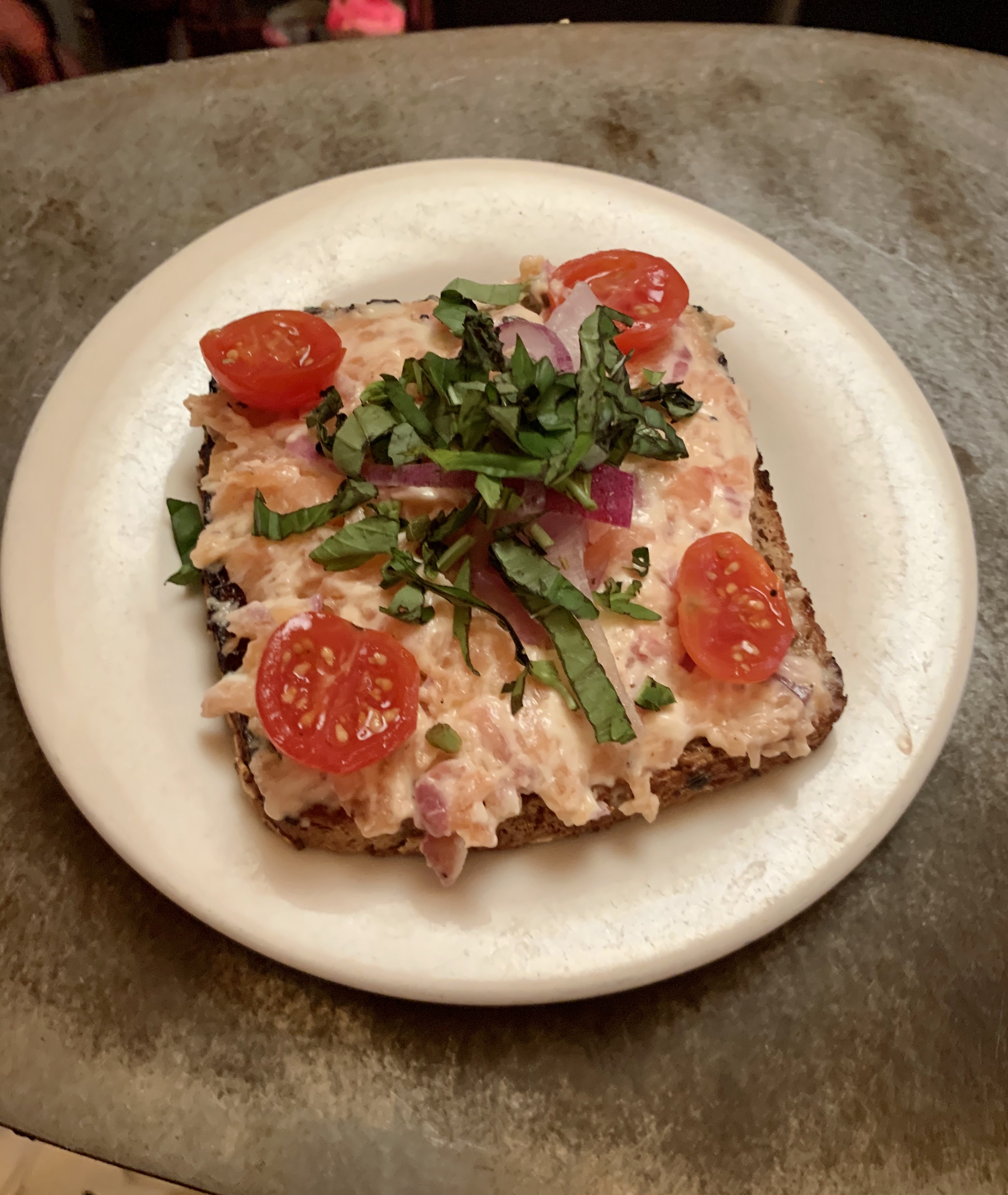 Order Salmon Toast food online from Cafe Gitane store, New York on bringmethat.com