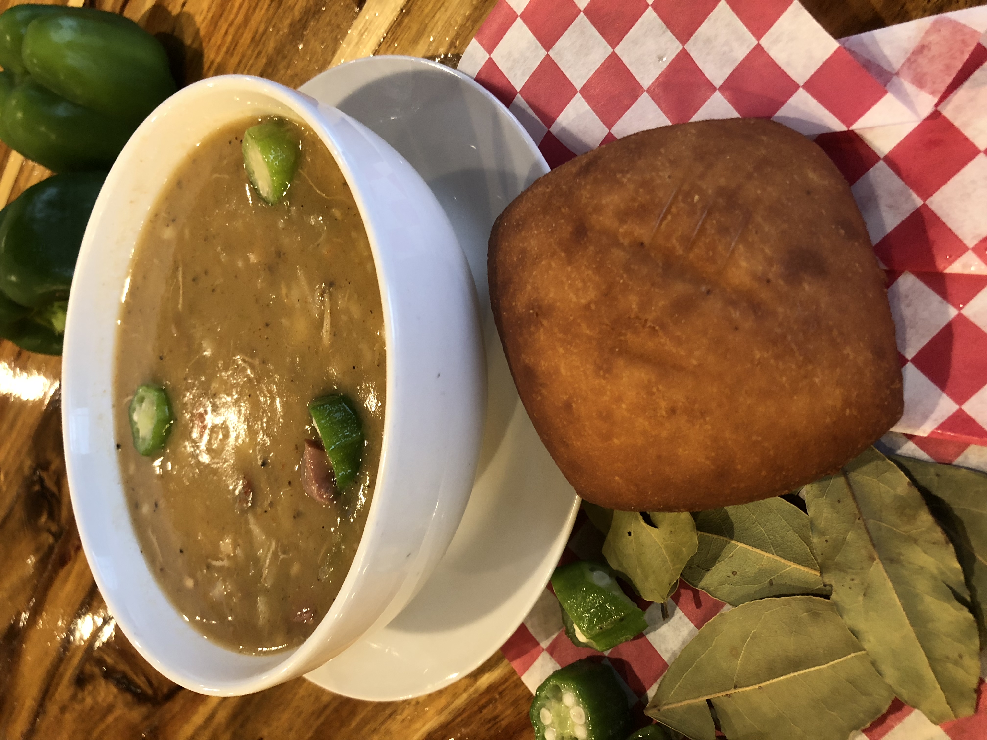 Order Large Gumbo food online from Sam Southern Eatery store, Springfield on bringmethat.com