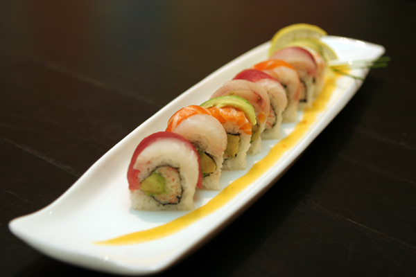 Order rainbow roll food online from Yoshi Ramen And Sushi store, Daly City on bringmethat.com