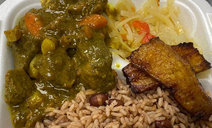 Order Curry Goat food online from Yaso Jamaican Grill store, Indianapolis on bringmethat.com