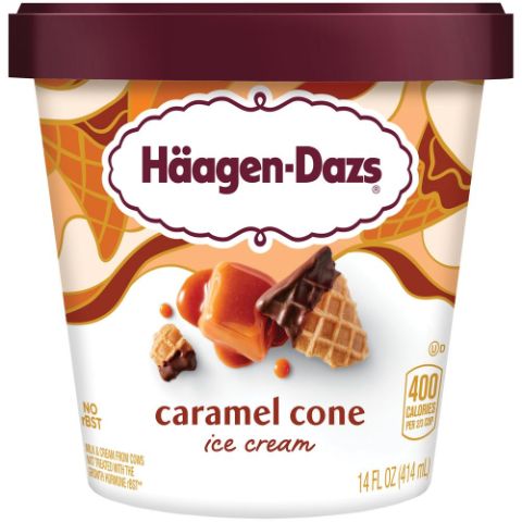 Order Haagen-Dazs Caramel Cone Pint food online from 7-Eleven store, Las Vegas on bringmethat.com
