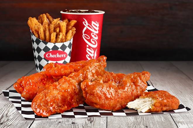 Checkers and Rally's - 5pc Classic Wings Combo - Order Online