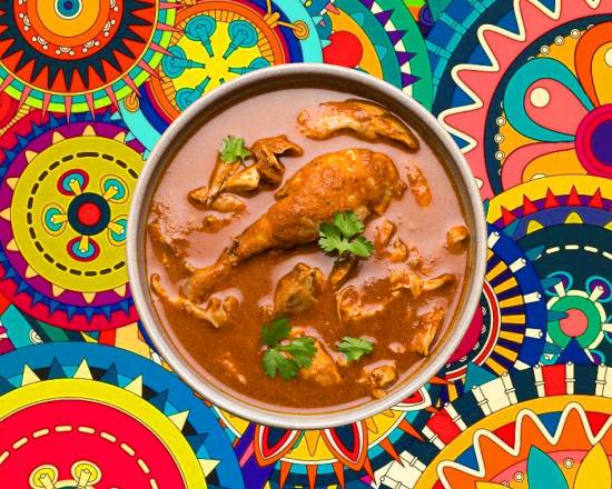 Order Homestyle Chicken Curry food online from Tick-Tock Tikka House store, Parkville on bringmethat.com