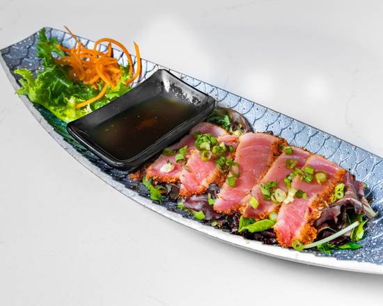 Order Tuna Tataki Salad food online from Shinto Japanese Steakhouse & Sushi Bar store, Strongsville on bringmethat.com