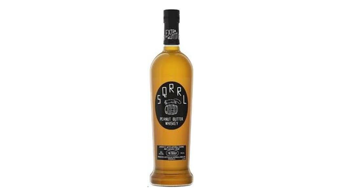 Order 樂 SQRRL Peanut Butter Flavored Whiskey | 750mL food online from Country Cousins Liquor & Jr Market store, Sylmar on bringmethat.com