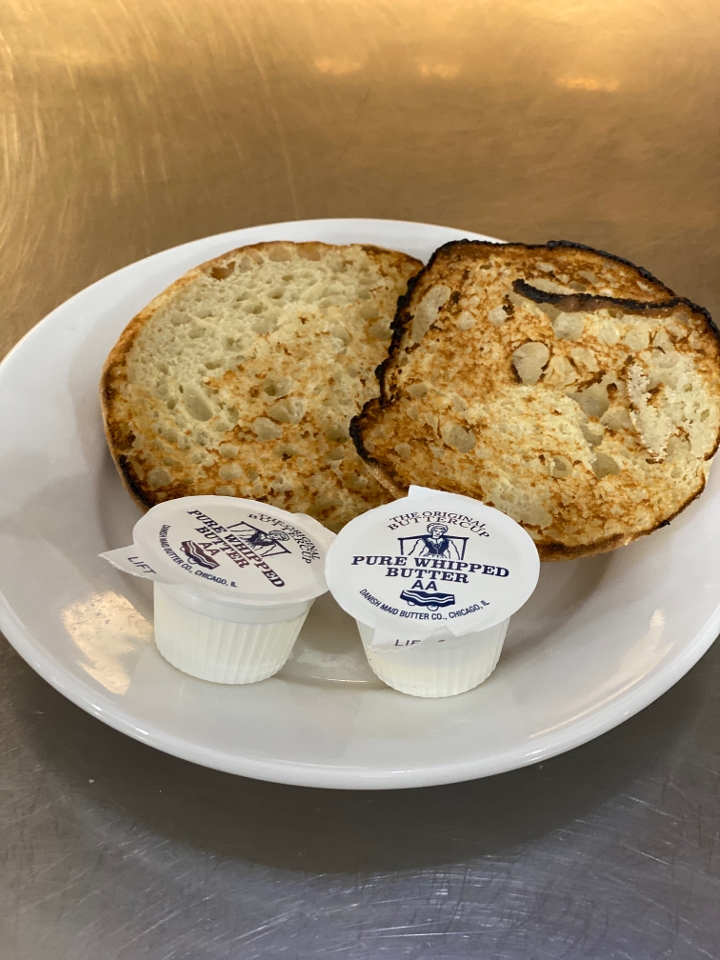 Order ENGLISH MUFFIN TOAST food online from The Point Pancake House store, Gurnee on bringmethat.com
