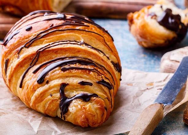 Order Chocolate Croissant food online from Tbaar store, Chicago on bringmethat.com
