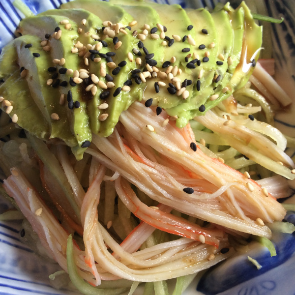 Order 8. Avocado Salad food online from Sakura Asian Fusion store, Kissimmee on bringmethat.com