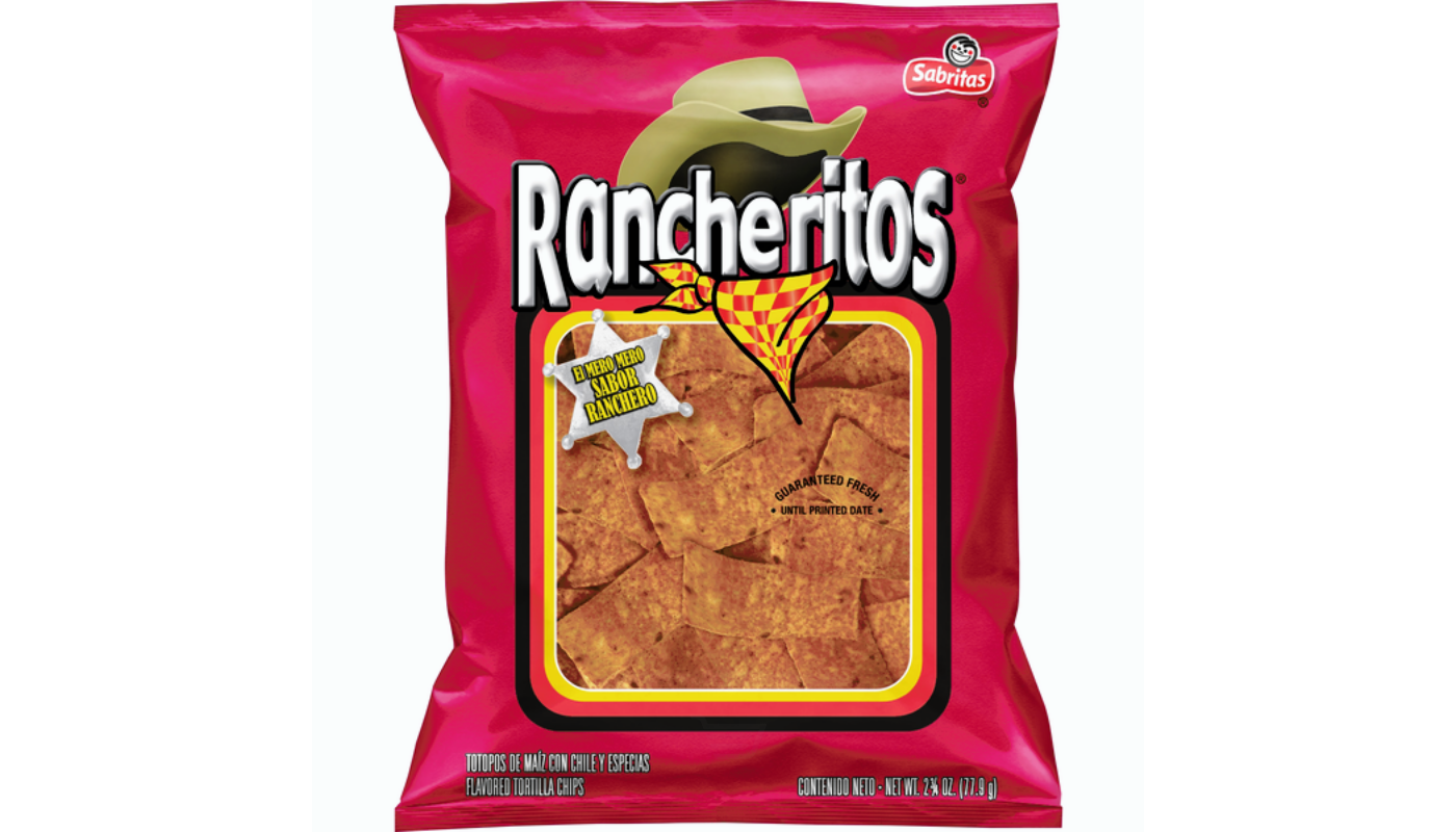 Order Rancheritos Flavored Tortilla Chips 2.75oz food online from Plaza Market store, Baldwin Park on bringmethat.com