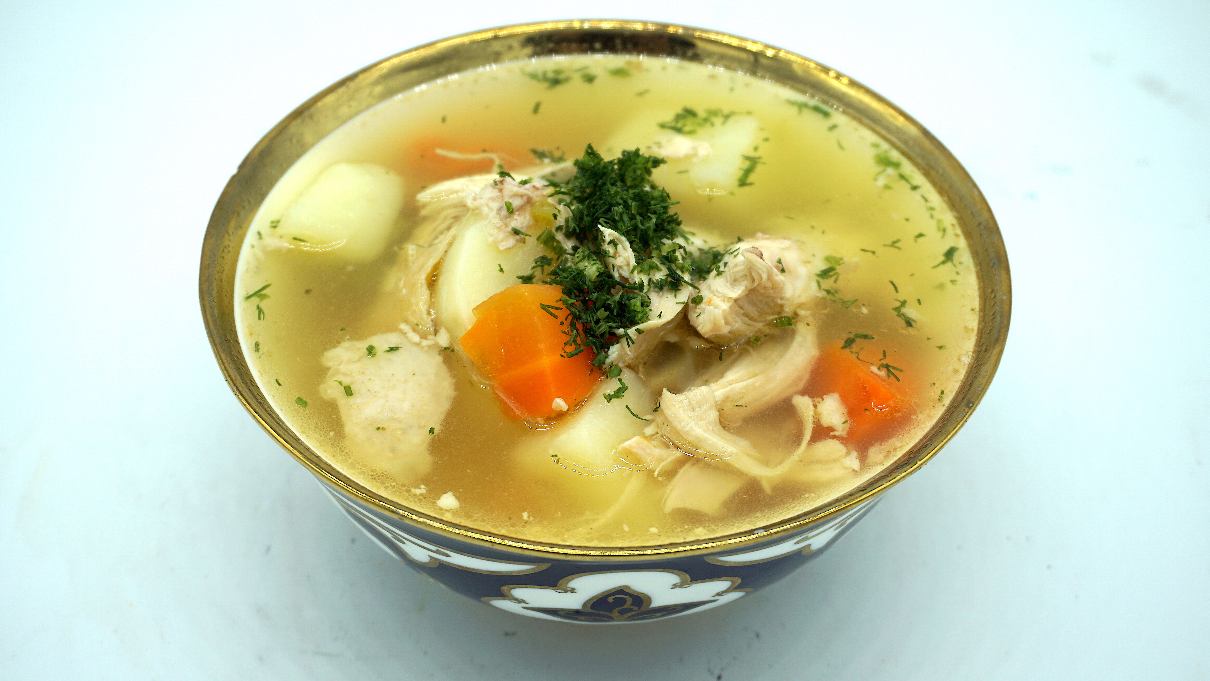 Order Chicken Vegetable Soup  food online from Asian Cuisine store, New York on bringmethat.com