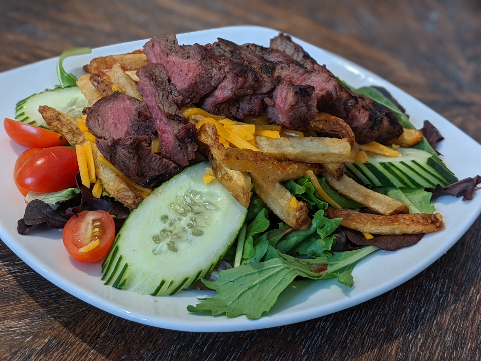 Order Pittsburgh Steak Salad food online from Hearth And Harrow store, Manheim on bringmethat.com