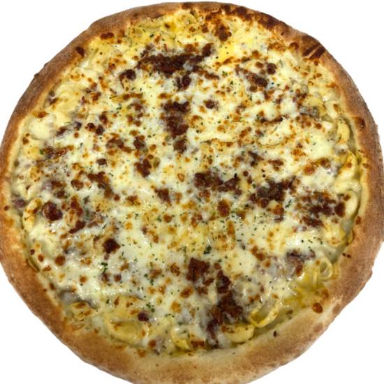 Order Mac & Cheese Pizza food online from Mac Pizza & Wings store, Richmond on bringmethat.com