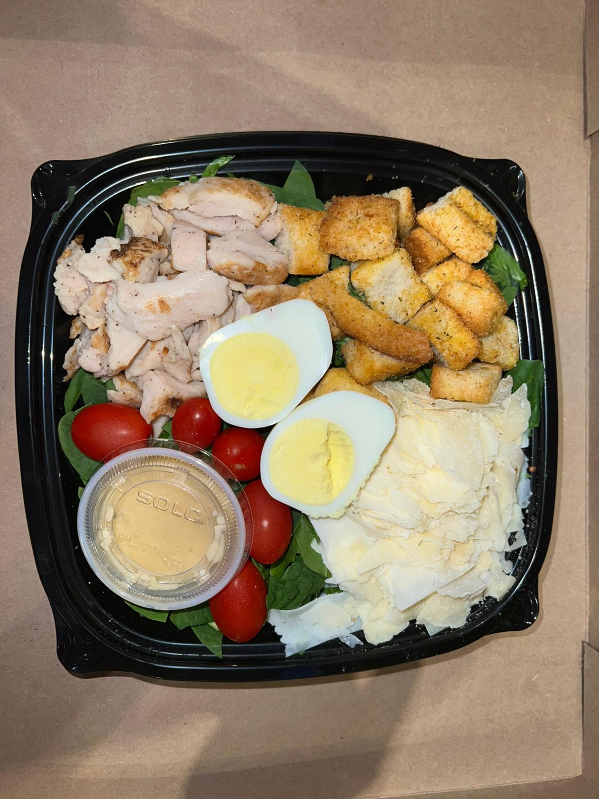 Order Grilled Chicken Caesar Salad food online from Caffe Bene store, Jackson Heights on bringmethat.com
