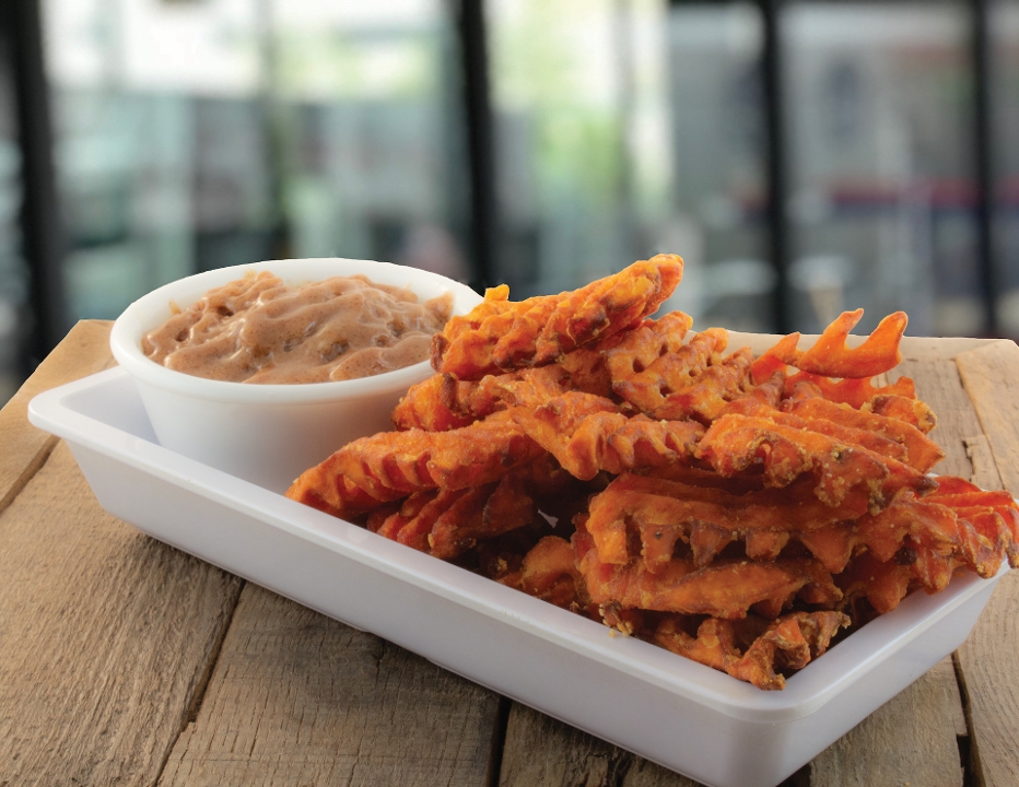 Order Sweet Potato Fries food online from American Burger Co store, Charlotte on bringmethat.com