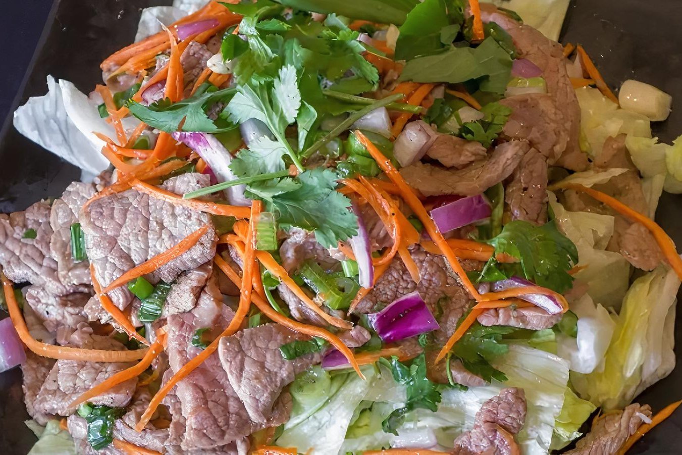 Order 26 - BEEF SALAD food online from Thaibodia store, Campbell on bringmethat.com