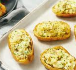 Order Loaded Potato Skins food online from May Restaurant store, Frederick on bringmethat.com
