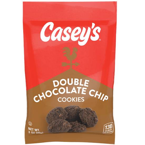 Order Casey's Double Chocolate Chip Cookies 3oz food online from Casey store, Millstadt on bringmethat.com