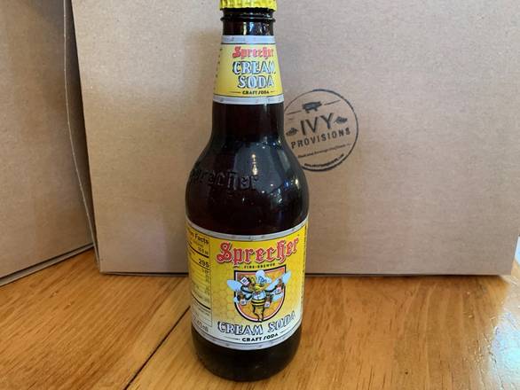 Order Sprecher Crème Soda food online from Ivy Provisions store, Charlottesville on bringmethat.com