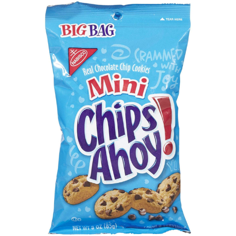 Order Nabisco Chips Ahoy Mini Big Bag 3oz food online from 7-Eleven store, Dallas on bringmethat.com