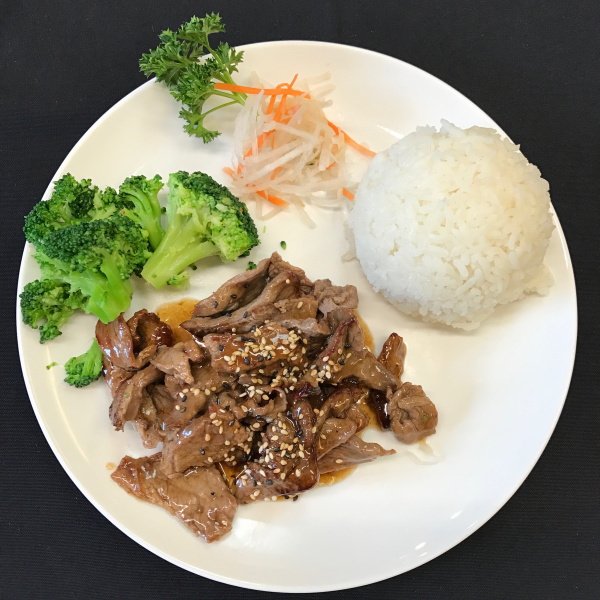Order Kid's Teriyaki Beef food online from Sakura Asian Fusion store, Kissimmee on bringmethat.com