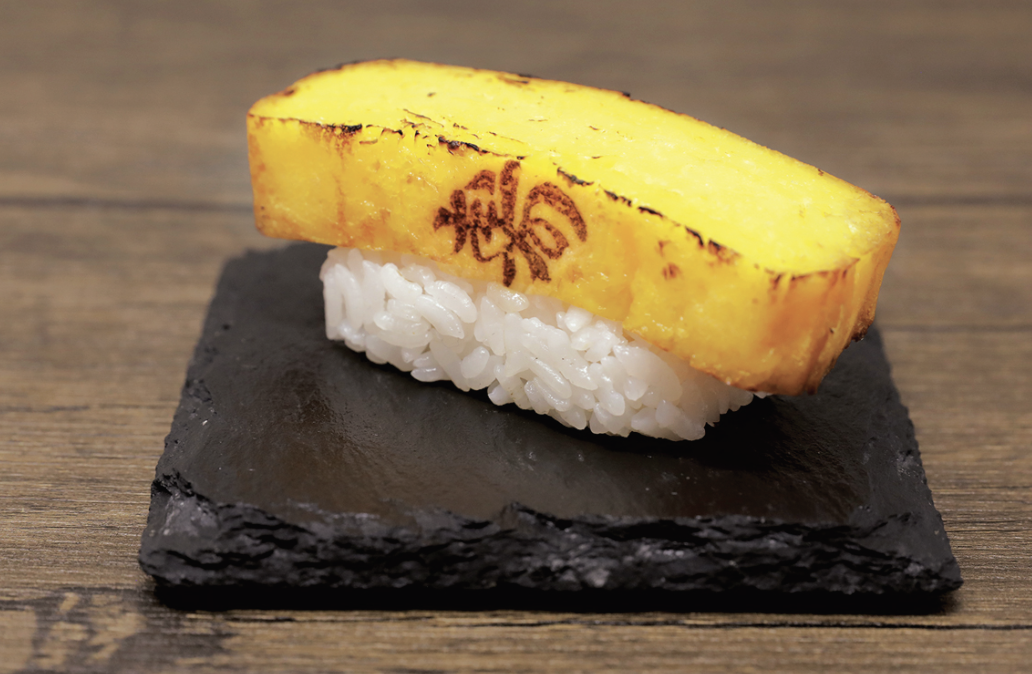 Order Egg (Tamago) food online from Asahi Japanese Restaurant & Sushi Bar store, Granada Hills on bringmethat.com