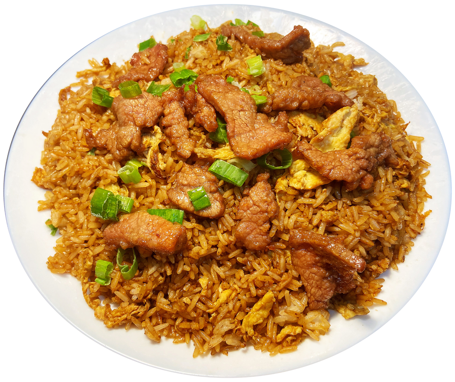 Order Beef Fried Rice food online from Orange & Chicken store, Des Plaines on bringmethat.com