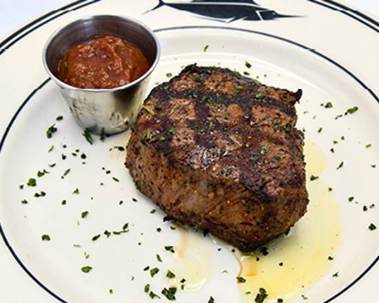 Order 10oz Center-Cut Filet Mignon food online from The Oceanaire Seafood store, Indianapolis on bringmethat.com