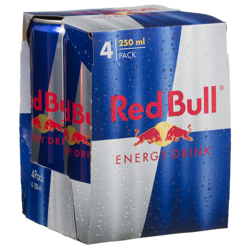 Order Red Bull 8.4 oz. 4 Pack food online from Green Valley Grocery- #25 store, Las Vegas on bringmethat.com