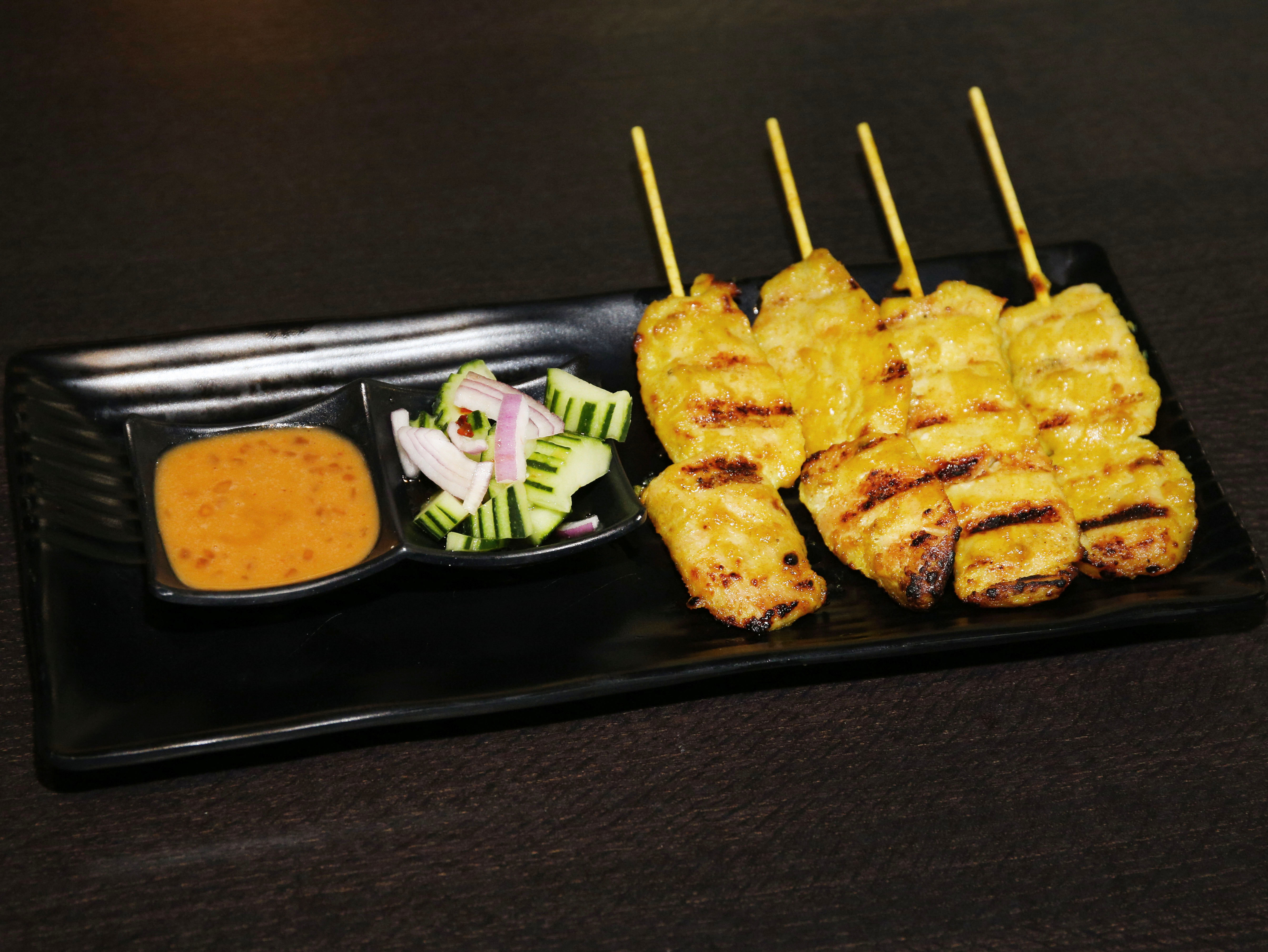 Order 5. Satay Chicken food online from Khunying Thai store, San Jose on bringmethat.com
