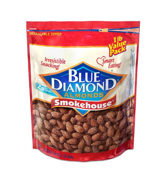 Order Blue Diamond Almonds Smokehouse (16 oz) food online from Rite Aid store, Eugene on bringmethat.com