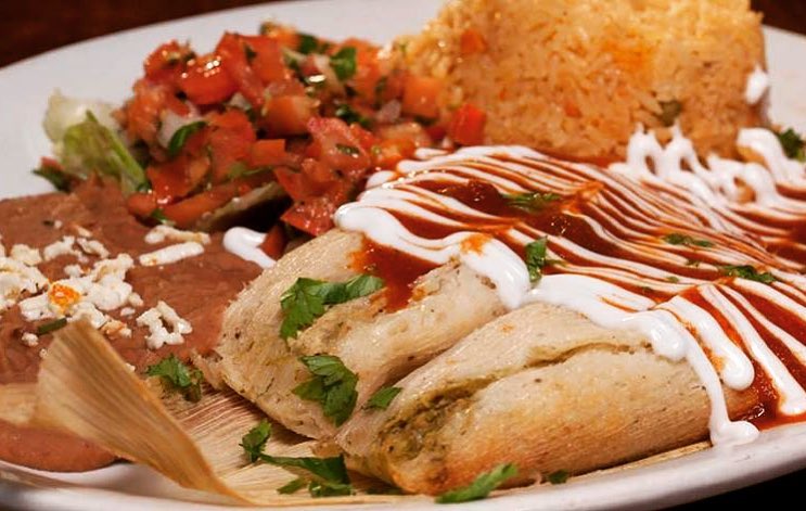 Order Tamales food online from La Cantina Grill store, Chicago on bringmethat.com
