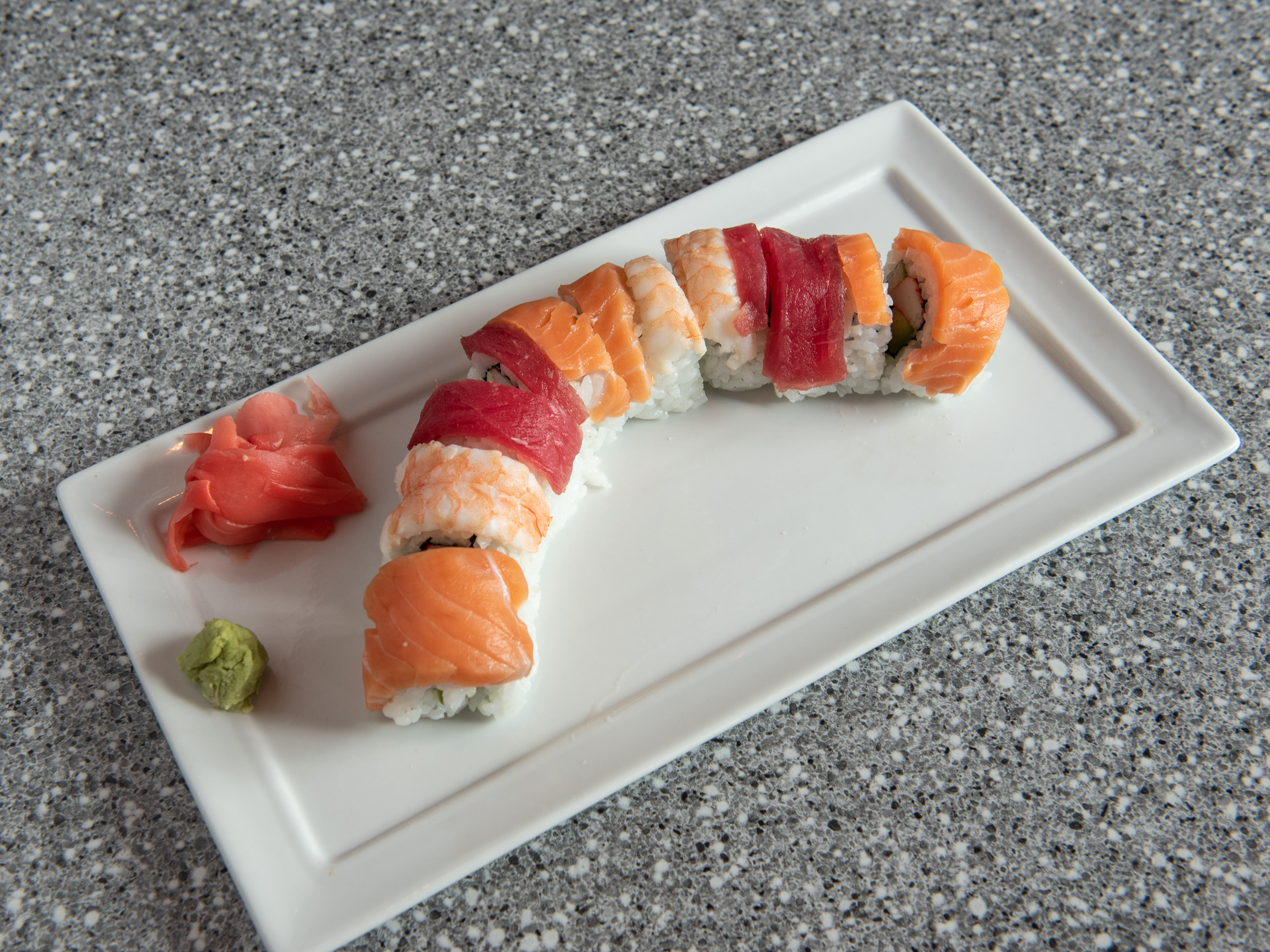 Order Rainbow Roll food online from 157 Lounge store, Kent on bringmethat.com