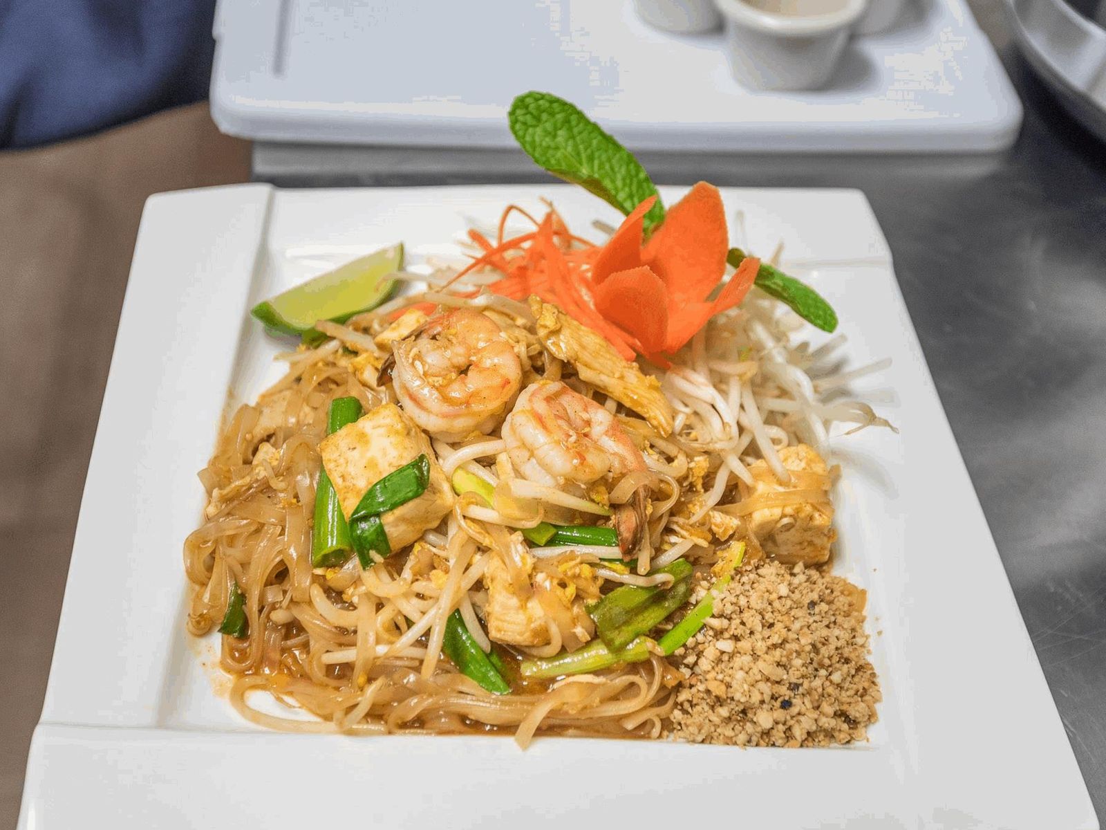 Order Pad Thai   food online from Charm Thai Eatery store, San Mateo on bringmethat.com