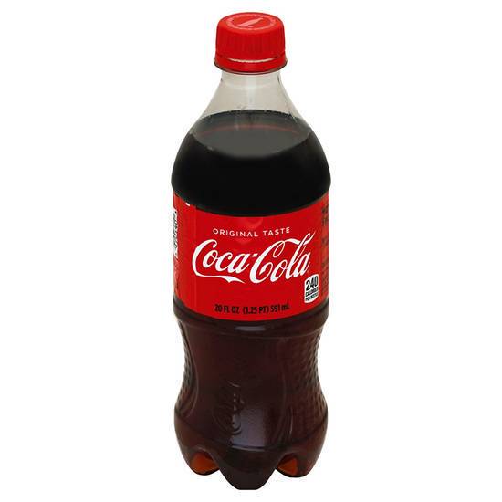 Order Coca-Cola Bottle (20 oz) food online from Gilligan Retail store, Chandler on bringmethat.com