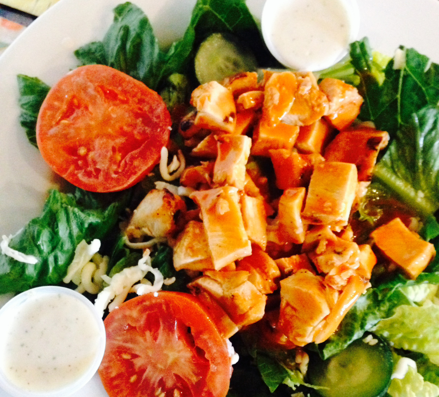 Order Buffalo Chicken Salad food online from Pedone Pizza store, Hermosa Beach on bringmethat.com