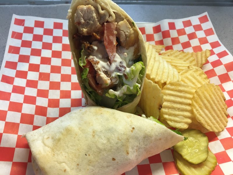 Order Chicken Ranch Wrap food online from Cafe With Soul store, Doylestown on bringmethat.com